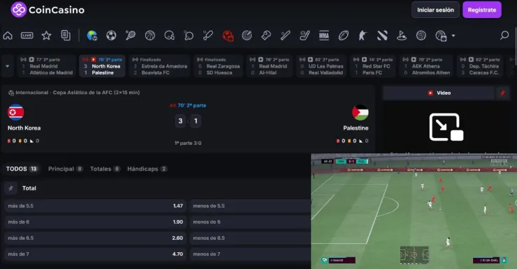CoinCasino permite hacer apuestas de los e-Sports durante todo el día