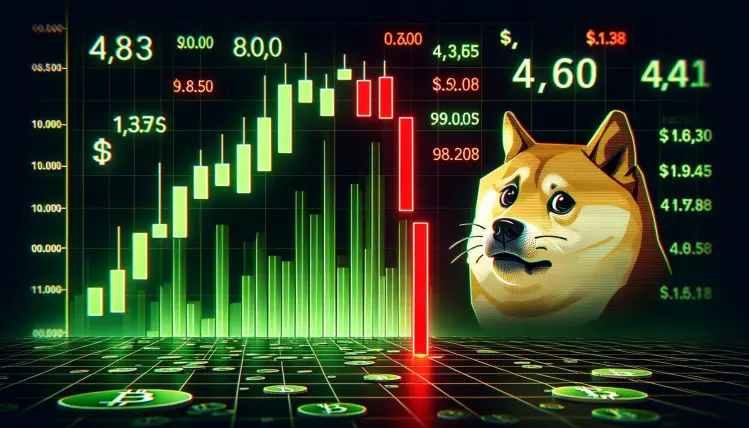 Dogecoin (DOGE) Drops Over 5%