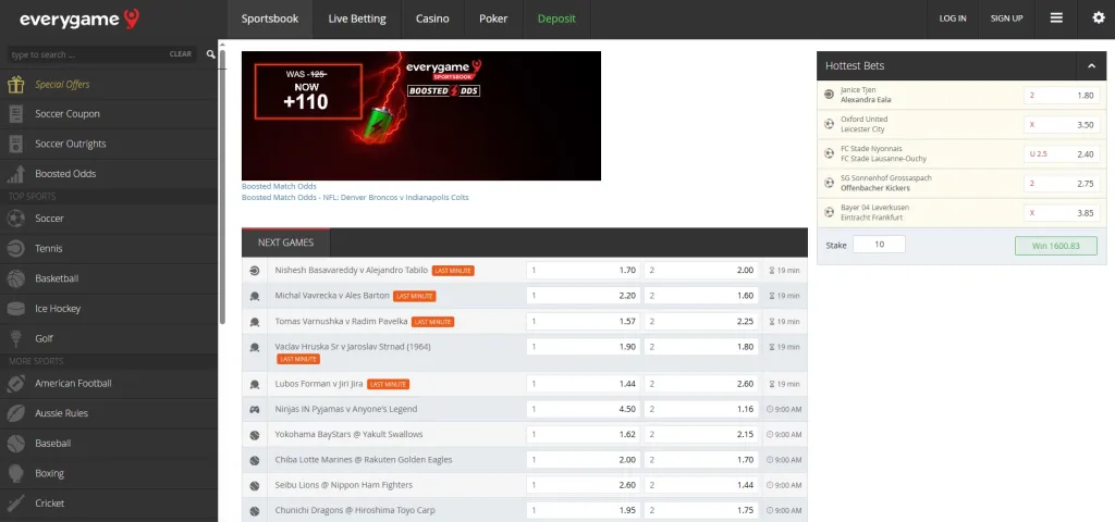 10. Everygame — Veteran Brand With Global Reach