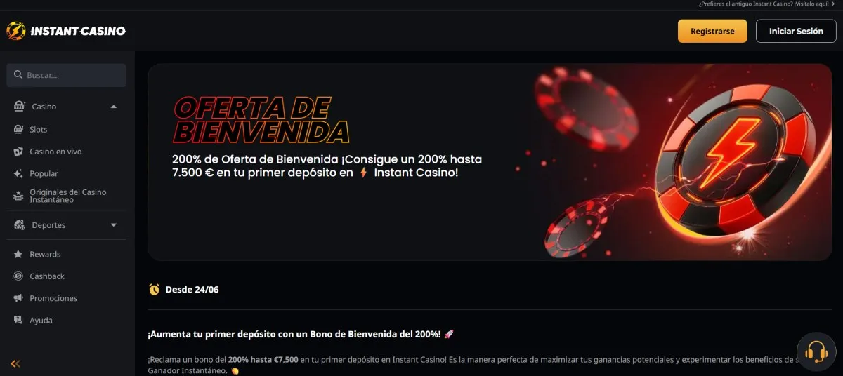 Instant casino es una de las mejores plataformas para jugar