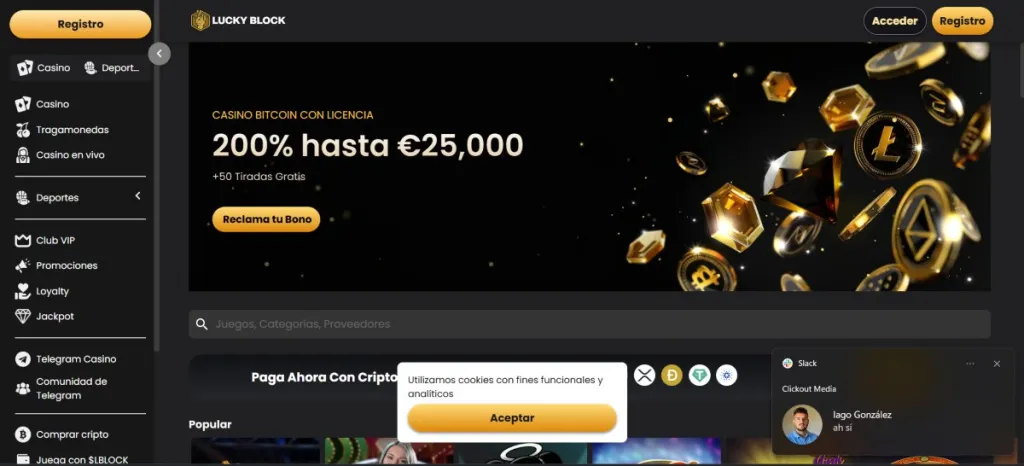 En Lucky Block encontrarás apuestas nuevas de todo tipo en deportes