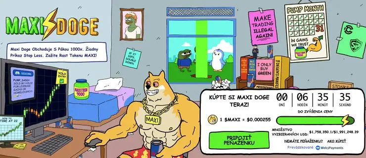 Maxi Doge top 3 kryptomeny na september