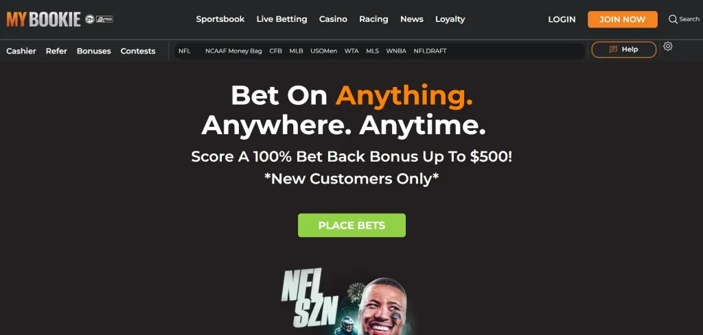 MyBookie – Props & MLB Powerhouse