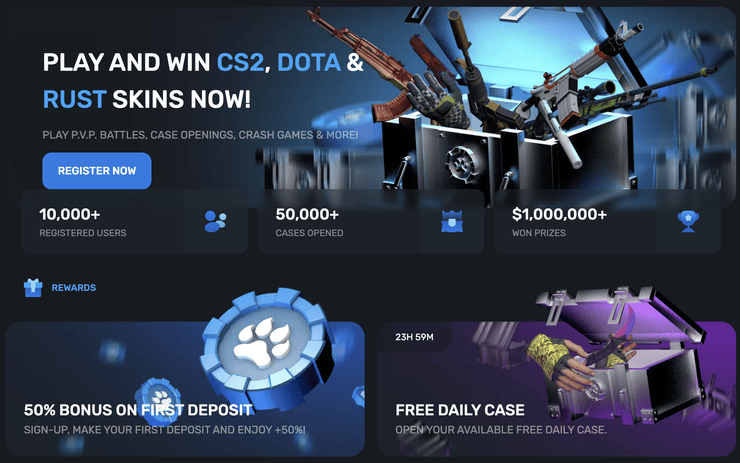 skinsluck mystery box