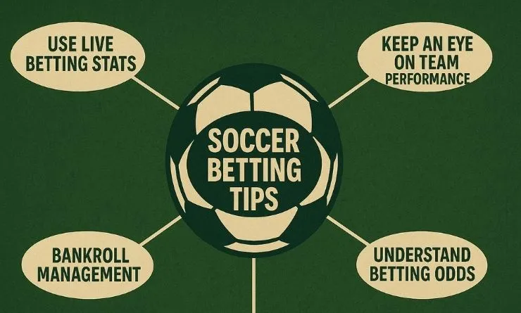 spider diagram with soccer betting sites