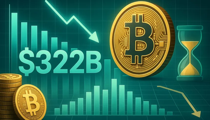 Bitcoin Spot Trading Volumes Declines To $322B: Market Shifts To HODL Mode