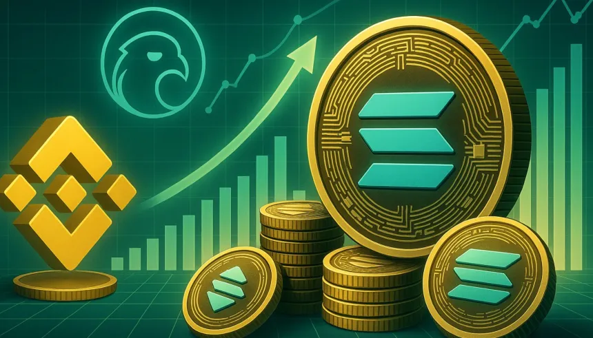 FalconX Adds To Solana Stash: $28.39M In SOL Pulled From Binance