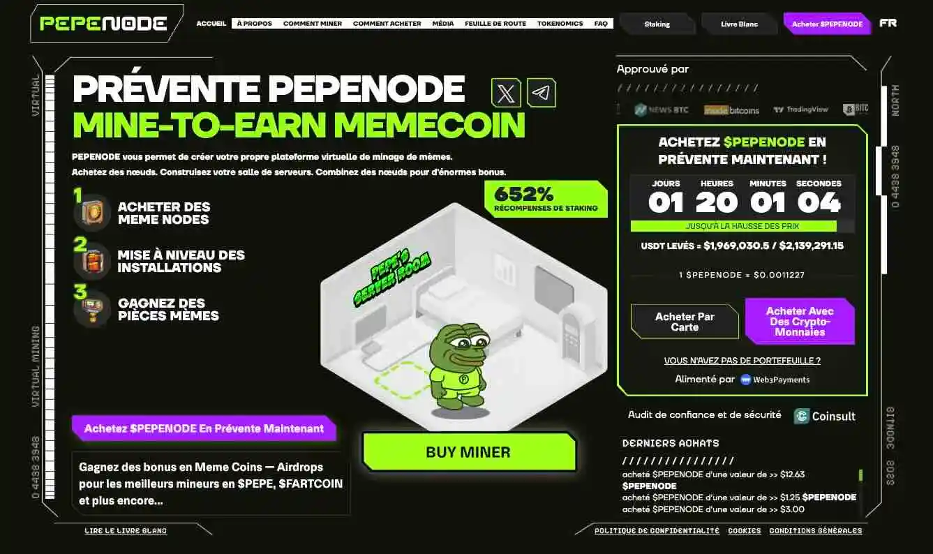 Acheter PepeNode