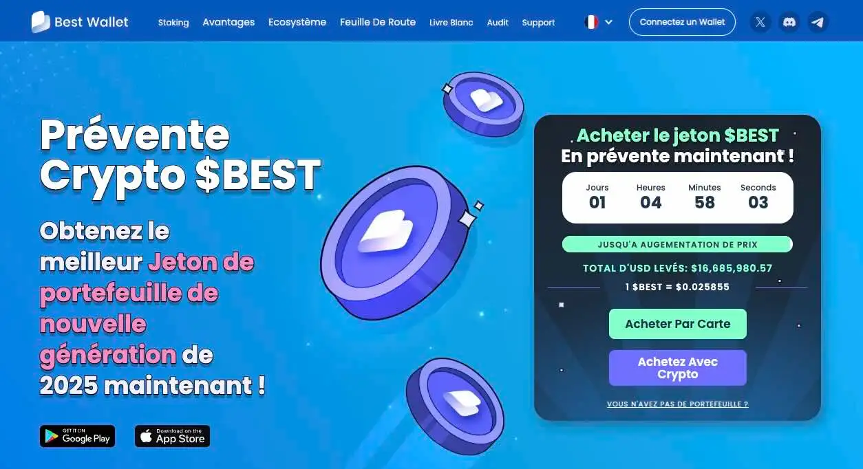 Acheter Best Wallet Token