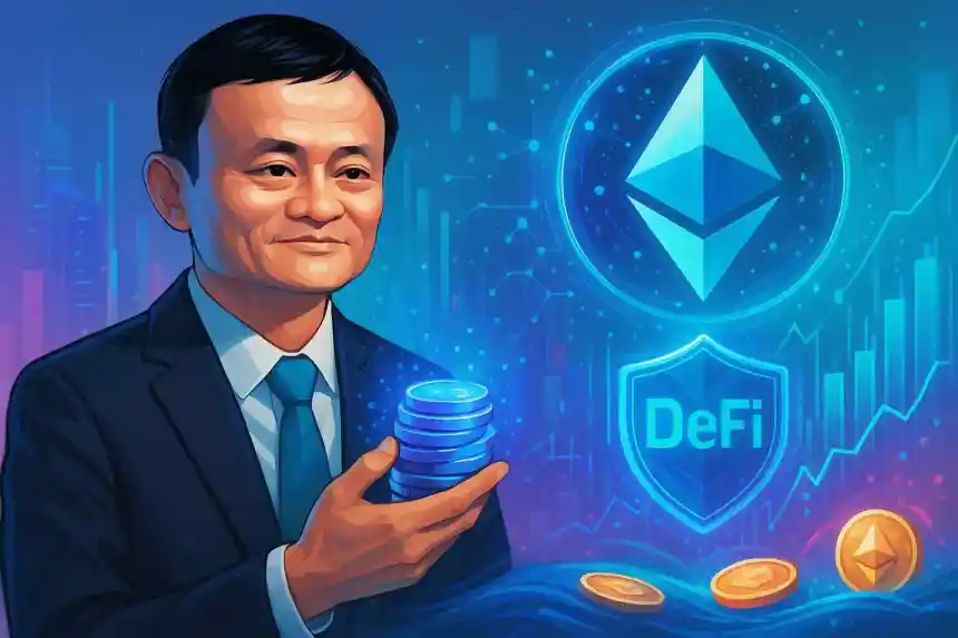 Jack Ma relance sa vision tech : Ethereum et DeFi au cœur de sa stratégie post-Alibaba