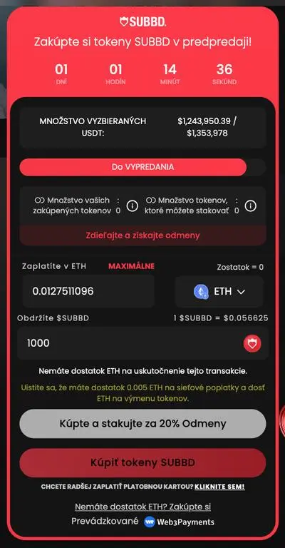 ako kúpiť SUBBD návod 3