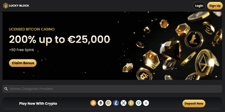 lucky block krypto casino
