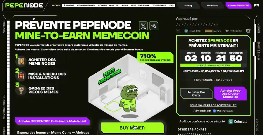 Acheter Pepenode en prévente