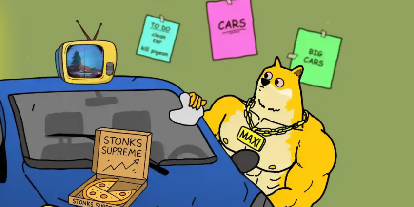 Maxi Doge $MAXI meme coin