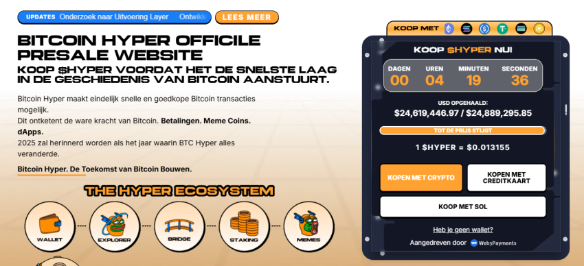 Bitcoin Hyper presale