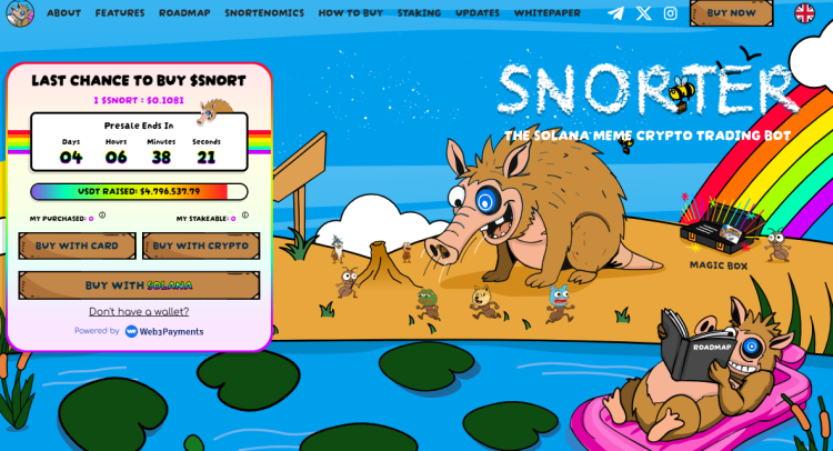 Snorter instinkts uz 100x peļņu sākas ar pašu iepriekšpārdošanu