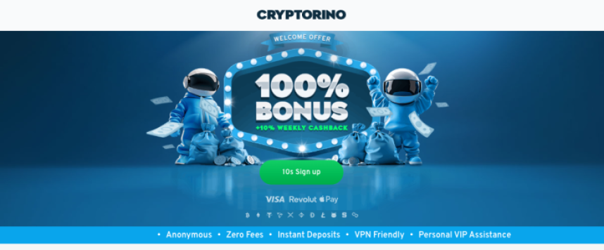 Cryptorino krüpto kasiino