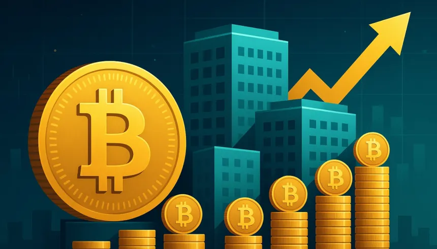 Corporate Bitcoin Holdings Cross 1M BTC: Over 176K BTC Added In Q3