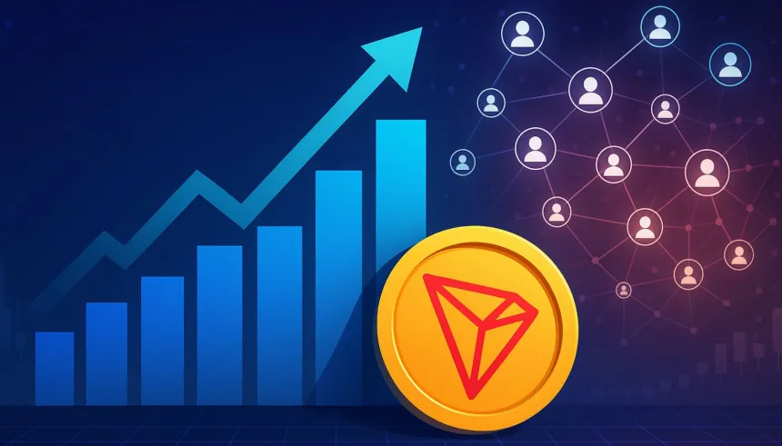 Tron Shows Bullish Divergence As Active Addresses Surge To 6.2M – Network Demand Explodes