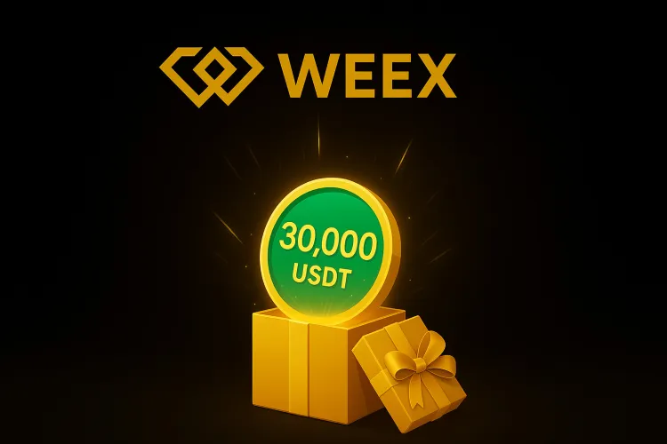 30 000 USDT od giełdy Weex