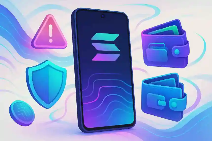 Solana Mobile coupe le support du Saga : risques, sauvegarde et transfert de wallets à gérer