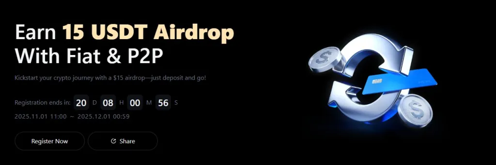 Nagroda dla nowych użytkowników giełdy MEXC