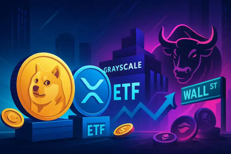 ETF Grayscale : DOGE et XRP arrivent aujourd’hui sur Wall Street.