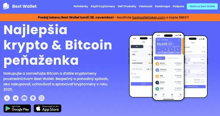 ako kúpiť nové kryptomeny Best Wallet