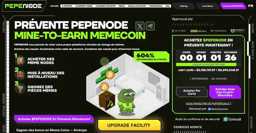 Comprar Pepenode en preventa