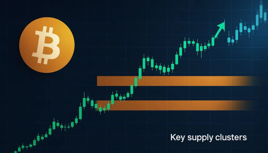 Bitcoin Must Break Key Supply Clusters To Regain ATH Momentum – Watch These Levels