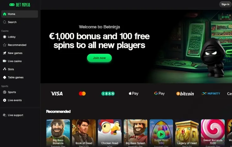 betninja beste paysafecard casino
