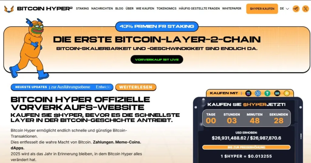 Bitcoin Hyper im Überblick, was steckt dahinter