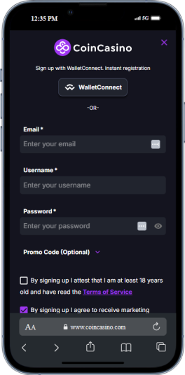 Step 2: Create Your Account