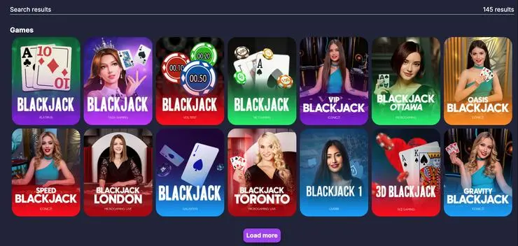 CoinCasino blackjack online