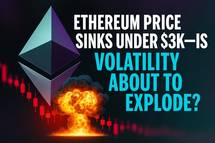 Ethereum Price Sinks Under $3K