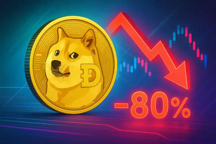 ETF DOGE : une chute de 80 % des flux en une nuit, signal fort du marché.