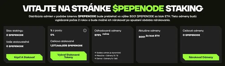 pepenode staking top altcoiny na nákup