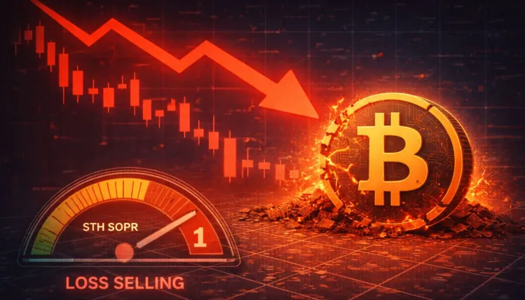 Bitcoin Faces Elevated Downside Risk: Loss Selling Takes Hold As STH SOPR Falls Below 1