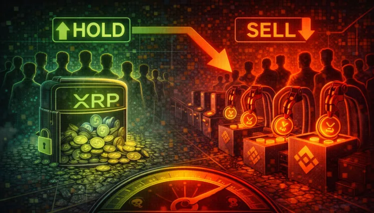 XRP Selling Pressure Returns: Investors Shift From Holding to Distribution