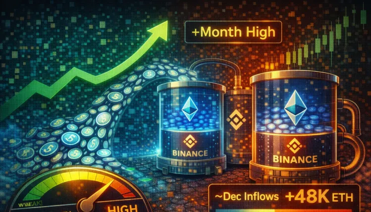 Ethereum Liquidity Rebuilds On Binance: December Inflows Signal Strategic Repositioning