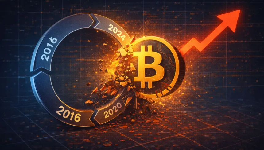 From Cycles to Continuity: Why Bitcoin’s 4-Year Pattern May Be Breaking