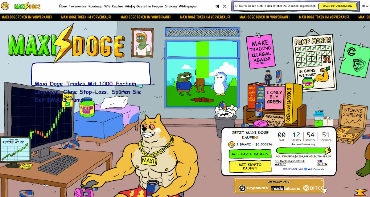 Maxi Doge ($MAXI): por qué este token es mencionado en este entorno