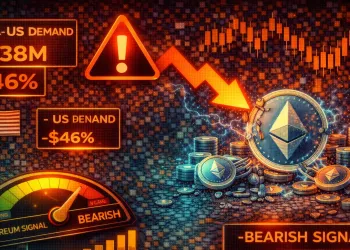 Bearish Signal Emerges For Ethereum As US Spot Demand Fades
