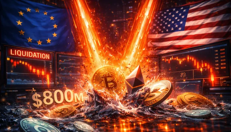 Trade War Headlines Trigger $800M In Liquidations Overnight: Longs Get Wiped Out Across Crypto Markets