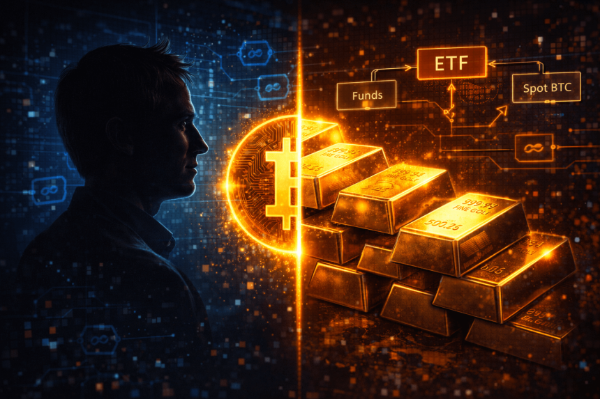 Featured image for Bitcoin mogul Erik Voorhees shifts millions into gold as LiquidChain presale climbs.
