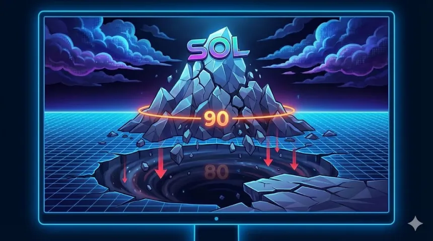 Solana (SOL) Breakdown Accelerates At $90