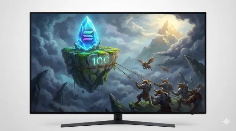 Solana (SOL) Keeps $100 Alive