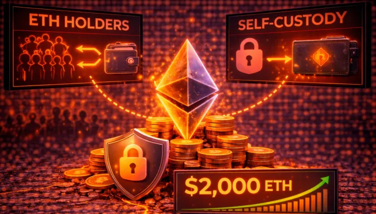 Ethereum Holders Shift To Self-Custody As Market Consolidates Near $2K