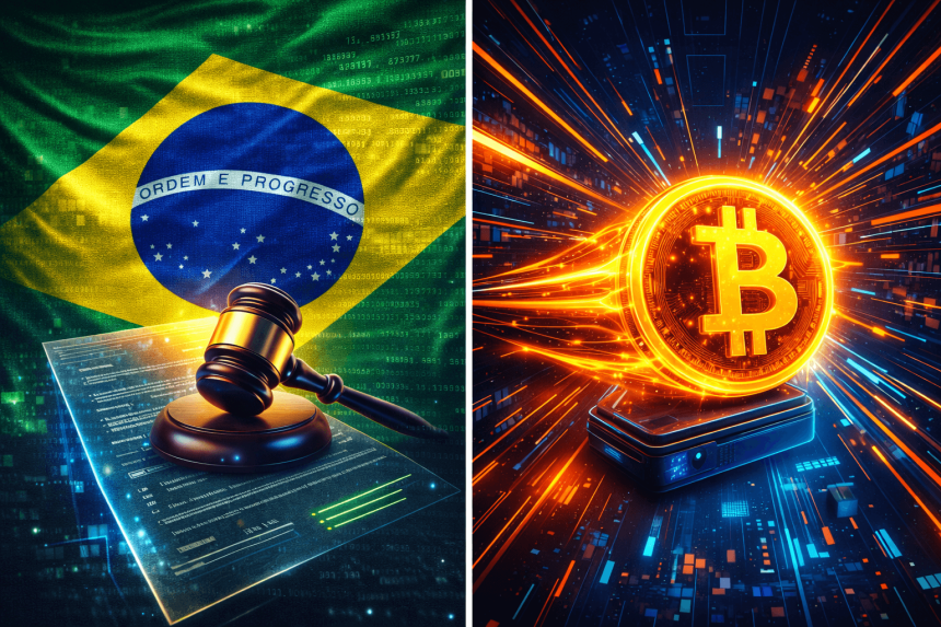 Brazil's Bill Bans Algorithmic Stablecoins as Bitcoin Hyper Soars.