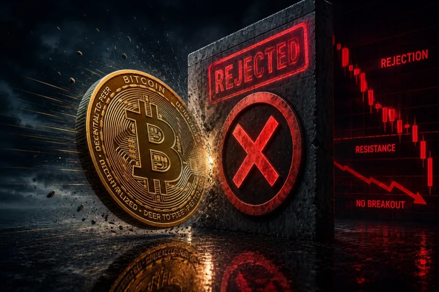bitcoin rejection